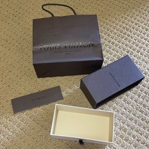 Louis Vuitton Sunglasses Box and Bag
